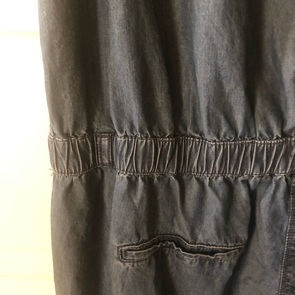 ESMARA LYOCELL JUMPSUIT BY HEIDI KLUM ZIP AND BUTTON FRONT CUFFED HEM SIZE L - Picture 8 of 12